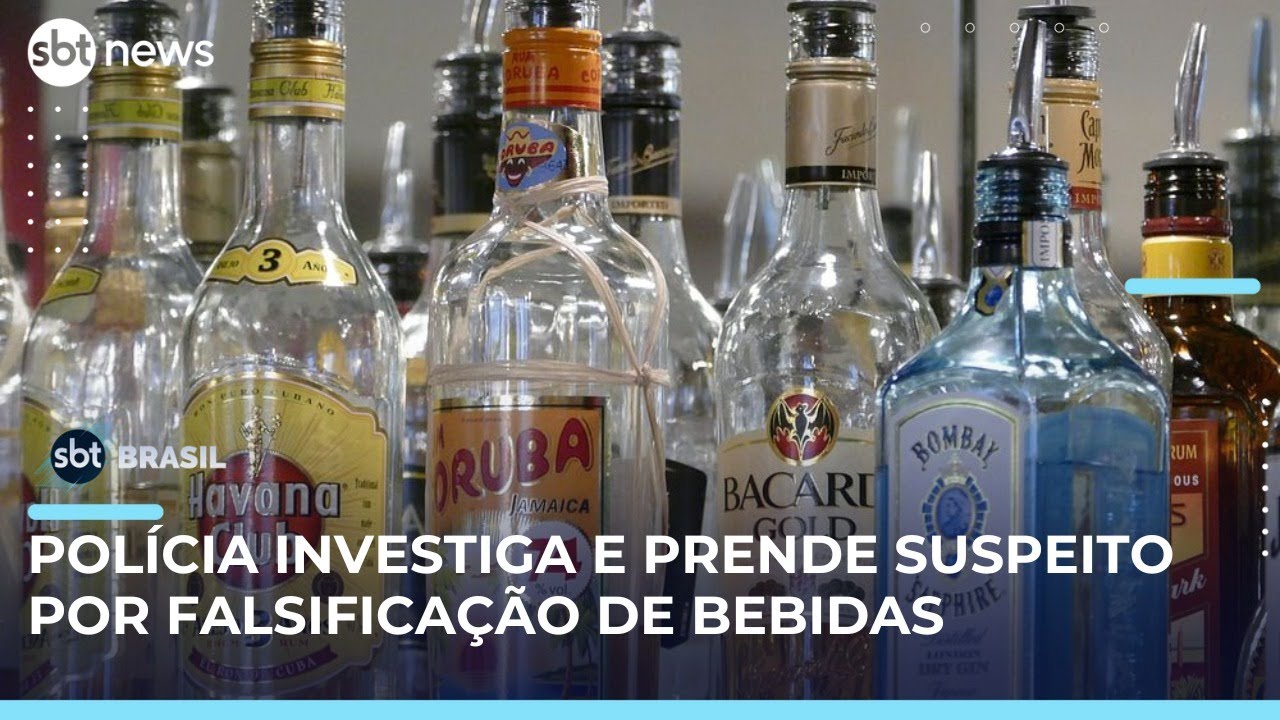 Metanol em bebidas adulteradas revela crescimento da falsifica&ccedil;&atilde;o e riscos &agrave; sa&uacute;de | #SBTBrasil