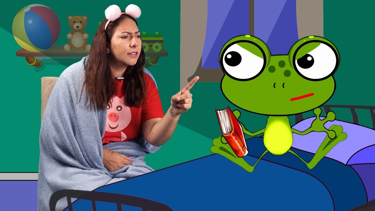 Sapo Z&eacute; N&Atilde;O QUER DORMIR - Historia Infantil