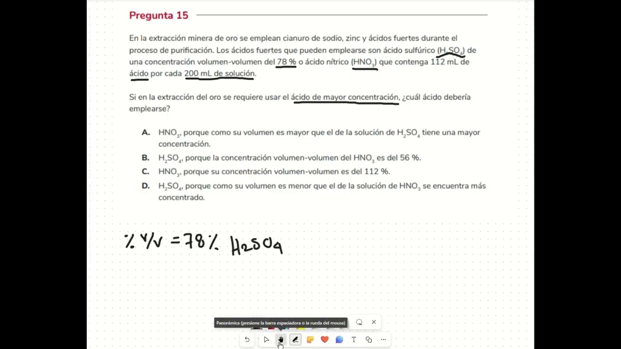 Pregunta 15 PRUEBA SABER 11 ICFES | Ciencias Naturales.