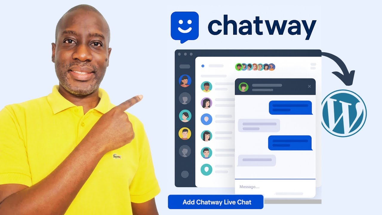 How to Easily add Chatway Live Chat to Chaty in WordPress 🚀