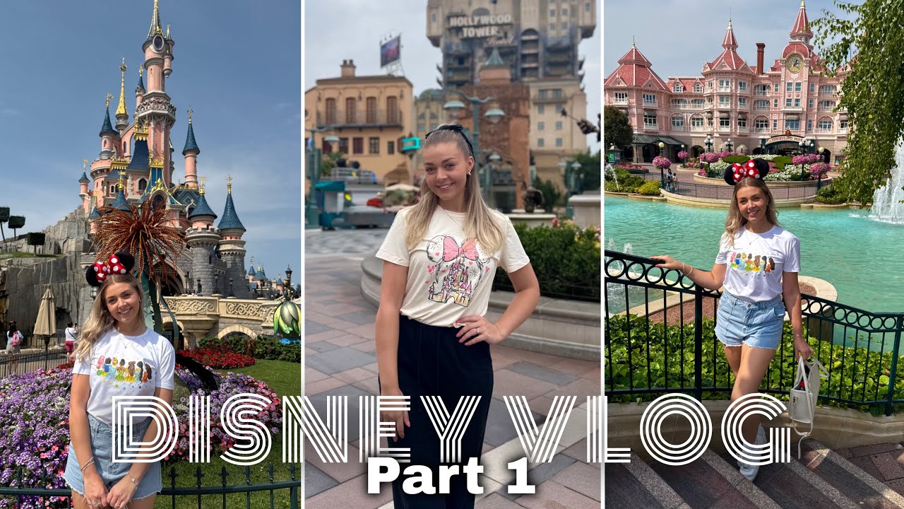 DISNEYLAND PARIS VLOG - PART 1 🐭🏰💫 | Mathilde Barker 