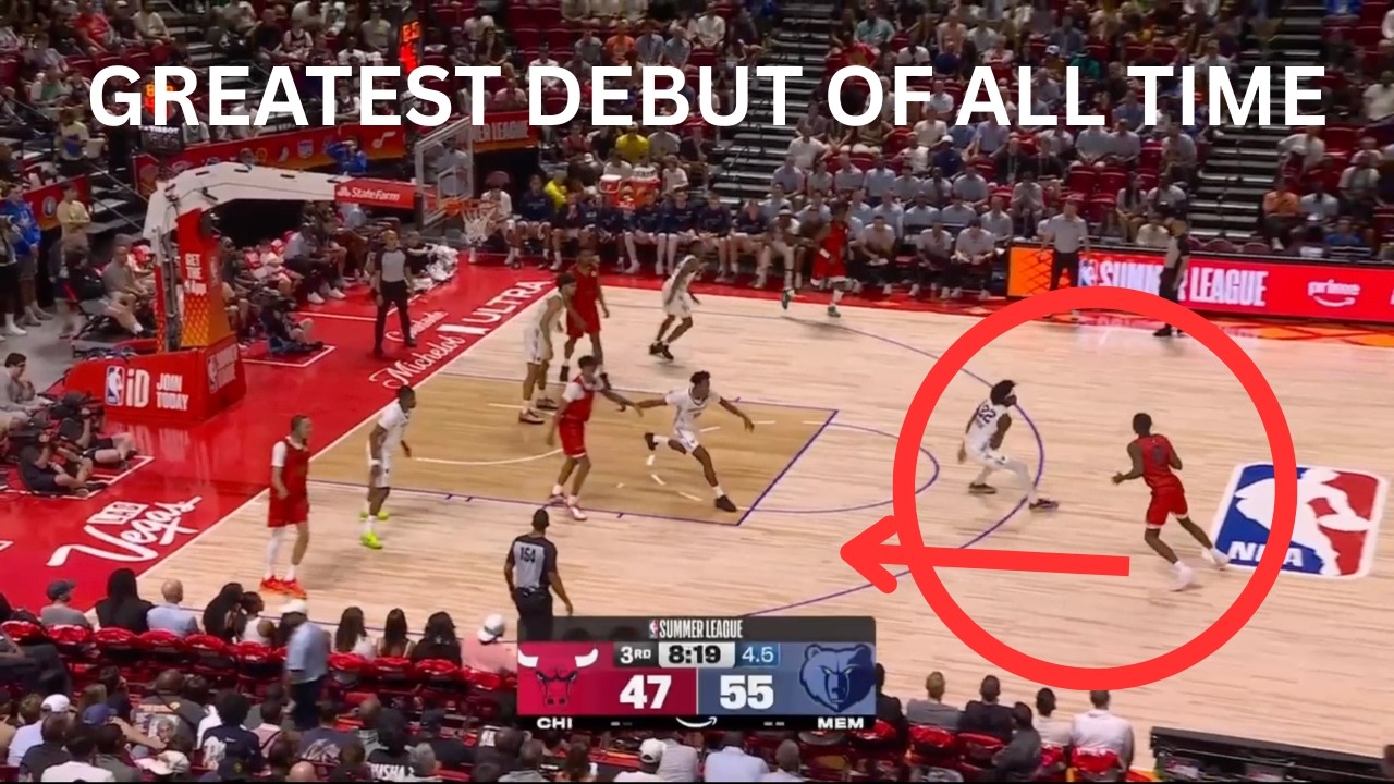 CALEB WILSON just had the greatest summer league debut of all time