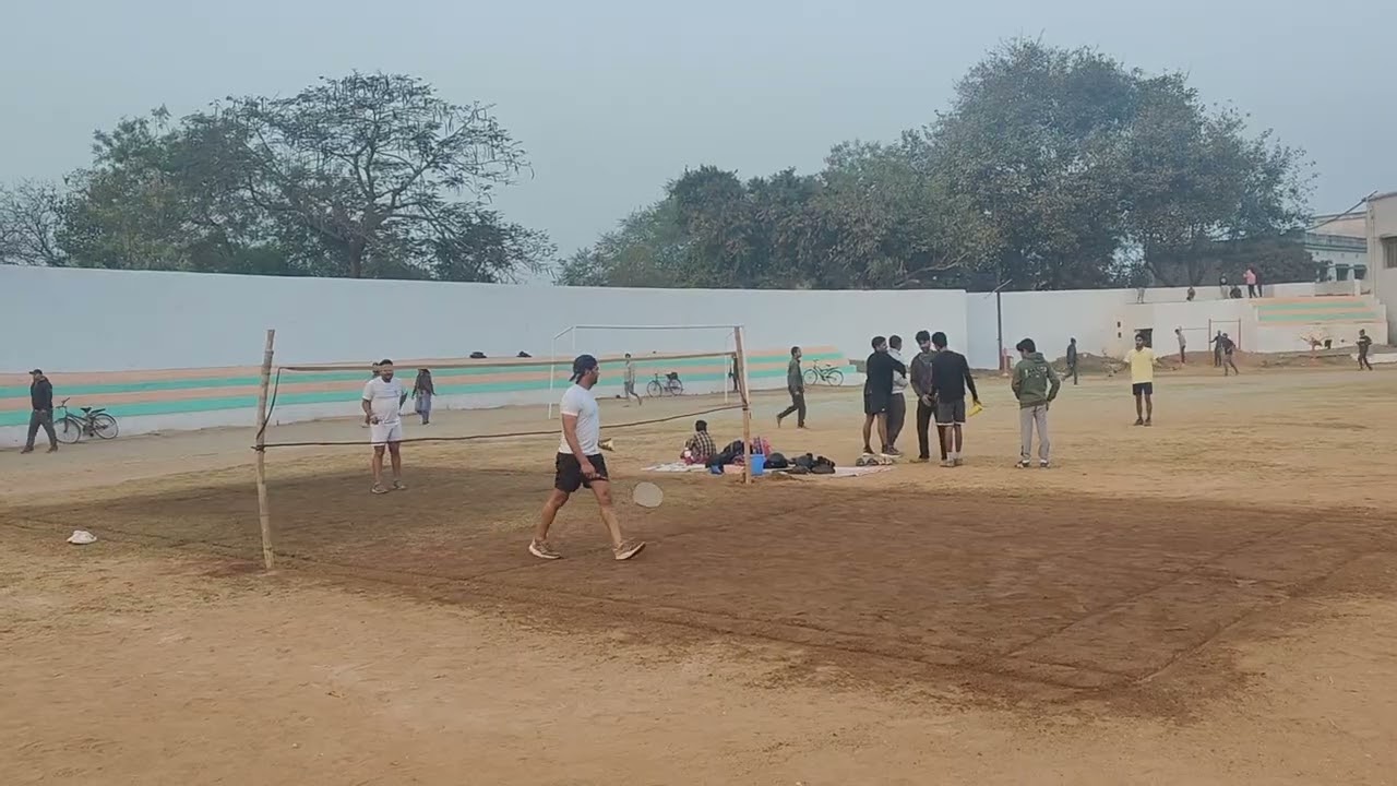 Baitminton Game outdoor activities 