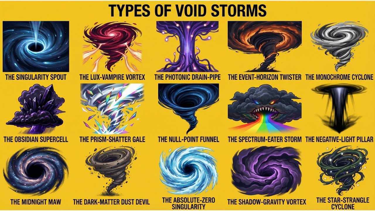 Types of Void Storms Explained | The Most Terrifying Phenomena in Space