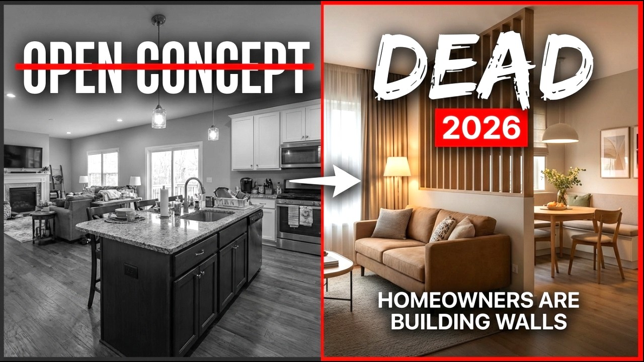 Why Open Concept is DEAD in 2026 (The New Standard)