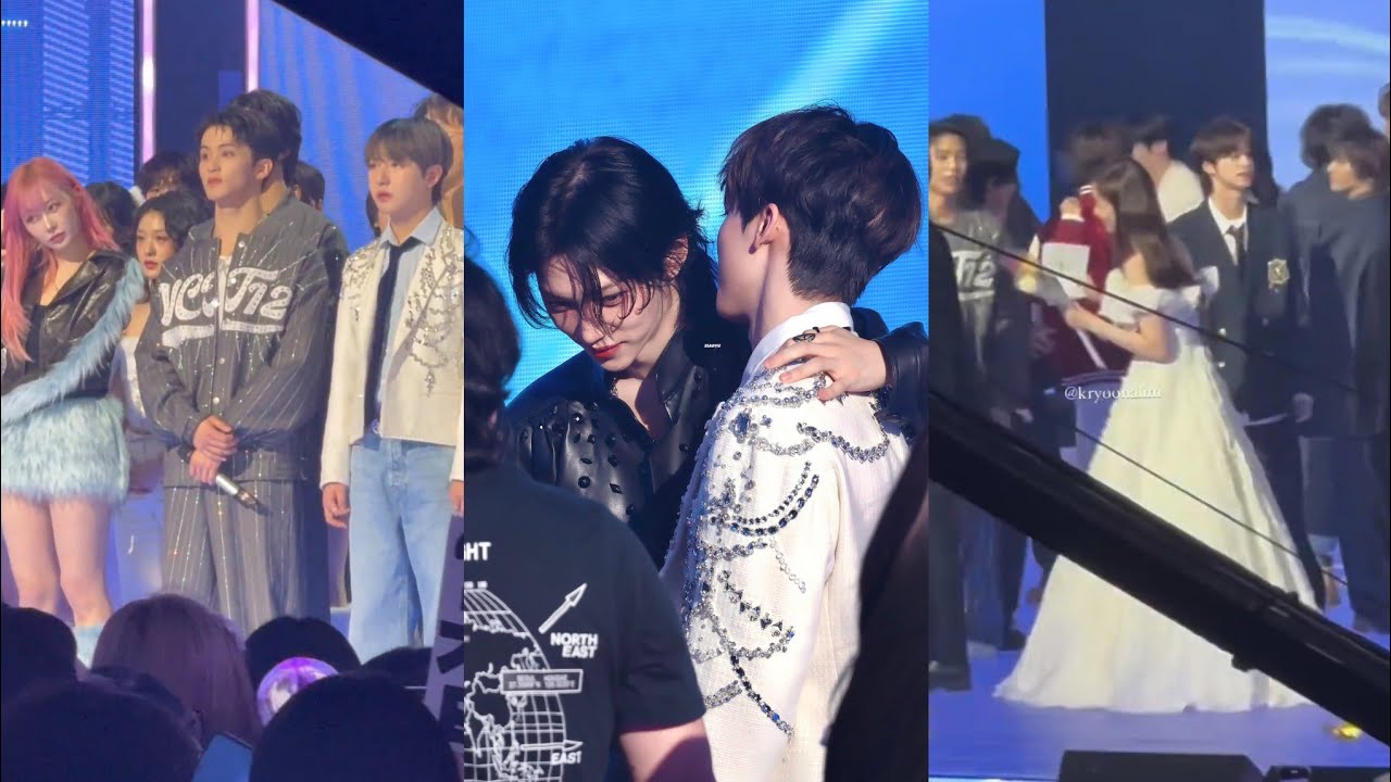‘NCT Dream interaction with Stray Kids’ NEXZ, Aespa, NCT 127,STAYC at the Gayo Daejejeon 2024