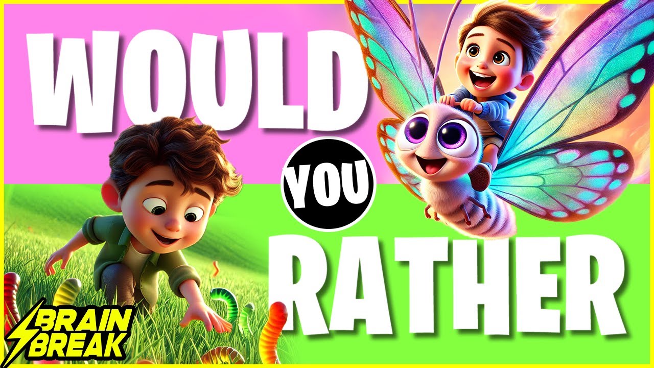 Spring Brain Break ⚡️ Would You Rather ⚡️ Freeze Dance for Kids ⚡️ Just Dance ⚡️ Coach W
