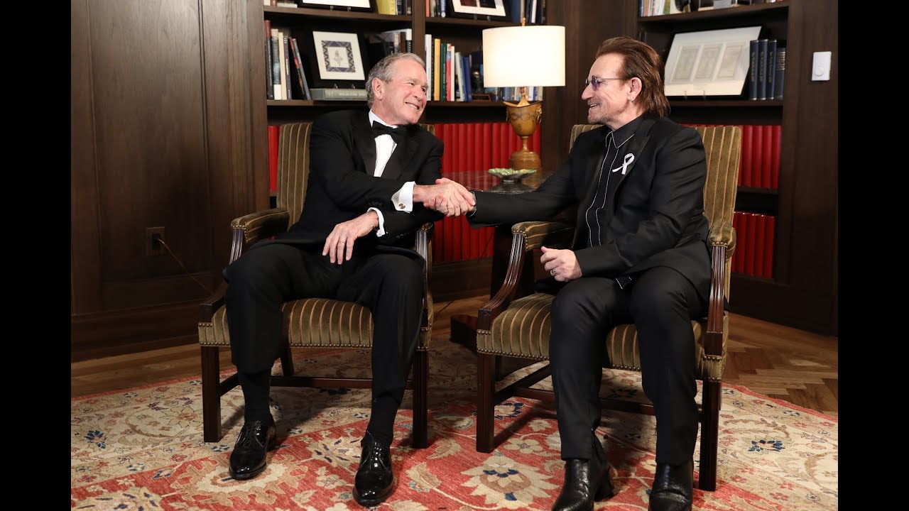 Forum on Leadership: A Conversation with President Bush and Bono