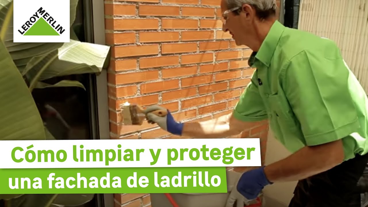 Cómo limpiar, proteger y mantener una fachada de ladrillo ¡Guía paso a paso! I LEROY MERLIN