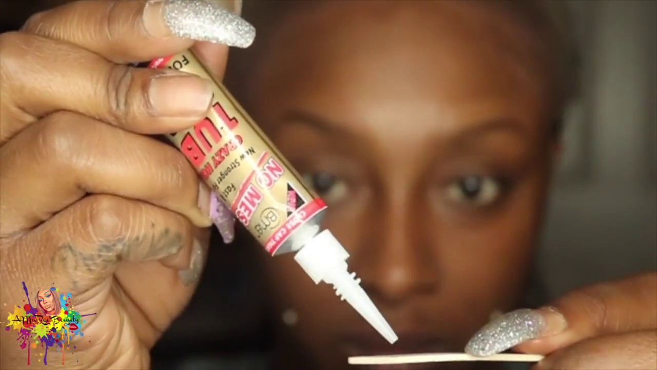 #laceglue New Crazy Hold Glue for Lace Front Wigs«This CRAZY HOLD Lace Glue has my Edges SNATCHED!