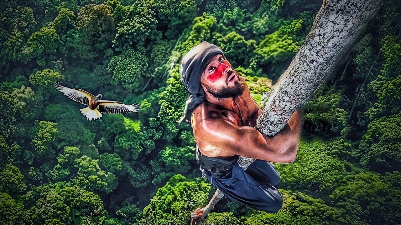 Je GRIMPE l'ARBRE le plus GRAND de ma VIE en AMAZONIE ! (60m attaque d'abeilles )