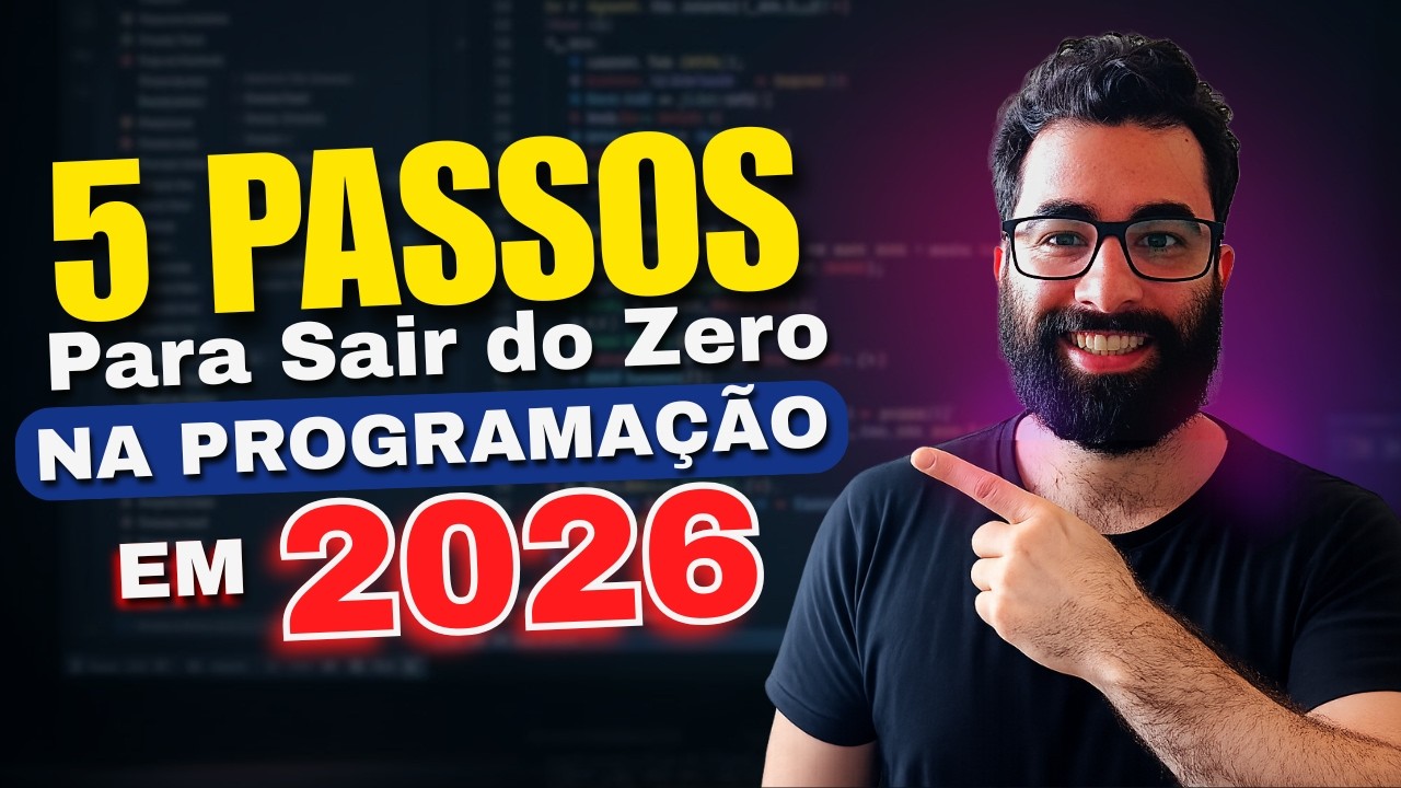 Como Come&ccedil;ar na Programa&ccedil;&atilde;o do zero em 2026 (Guia Completo para Iniciantes)