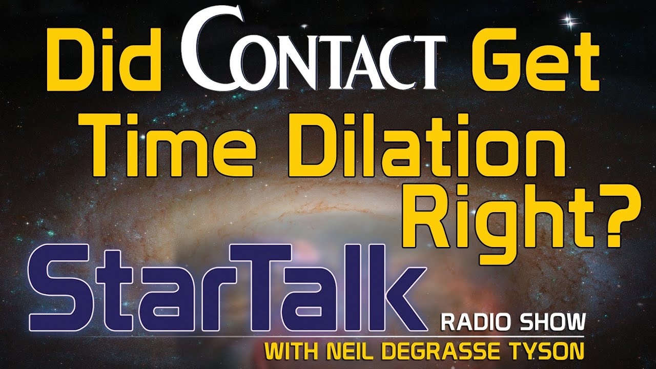Neil deGrasse Tyson Discusses Time Dilation in the Movie, 