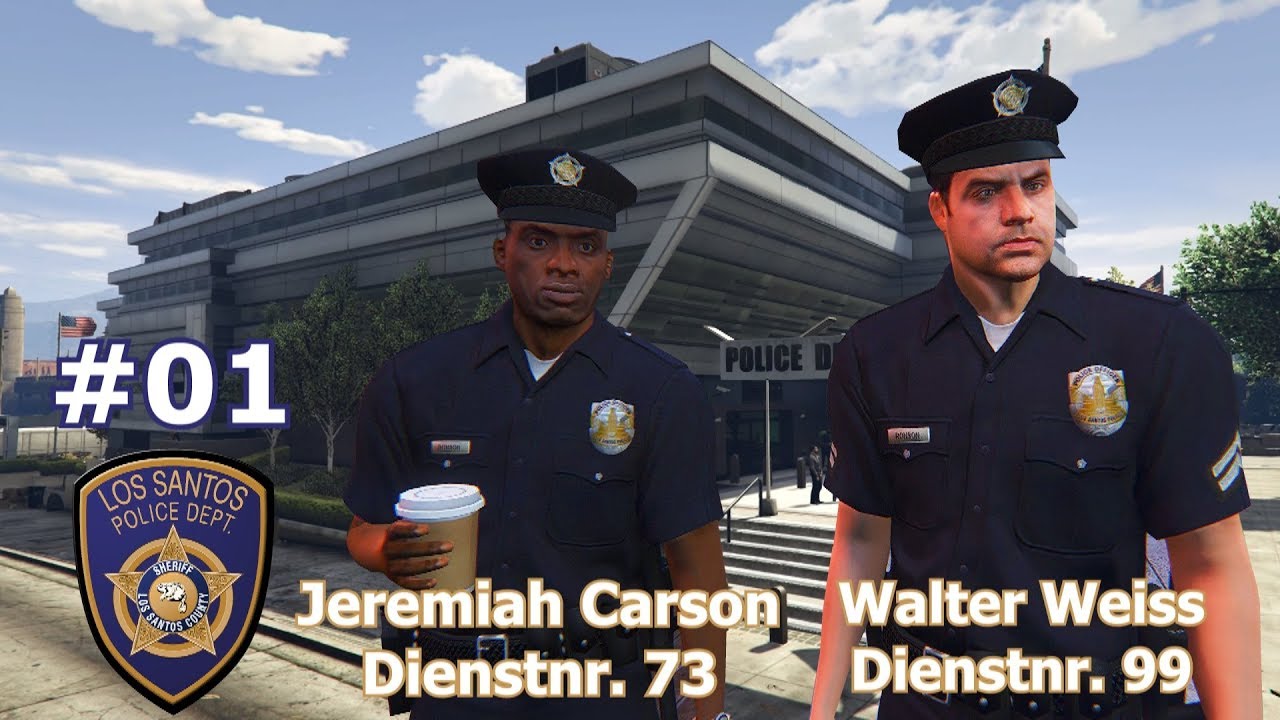 GTA 5 RP * LSPD *Jeremiah Carson & Walter Weiss * Folge 01 * True-Life.gg