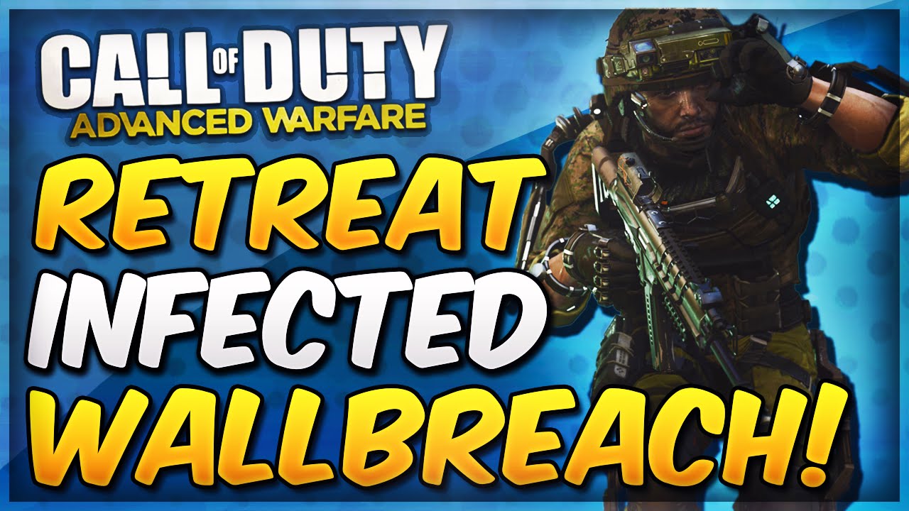 Advanced Warfare Infected Glitches & Spots - RETREAT WALLBREACH Glitch! (AW Infected Wallbreach)