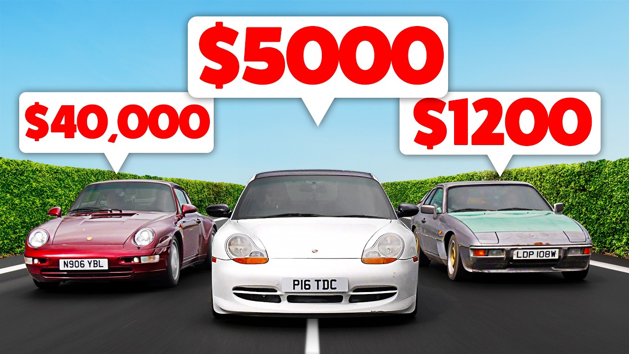 We Drove Cheap Porsches Over 1000 Miles