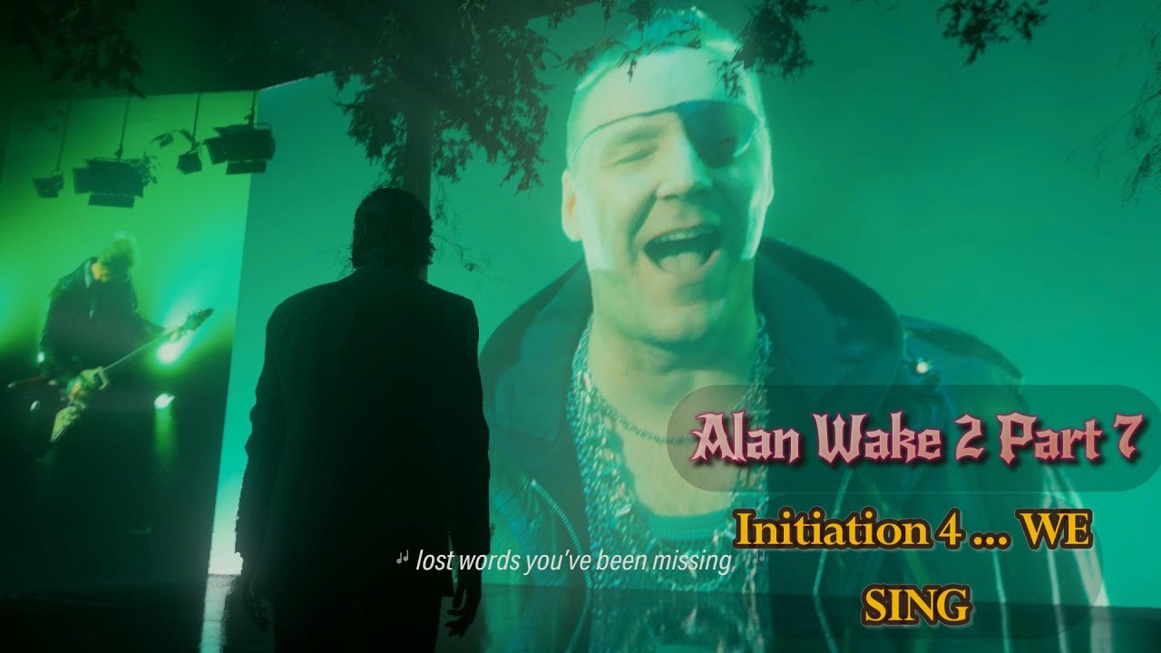 Alan Wake 2 Part 7 WE SING... We caught a Vibe😁😁