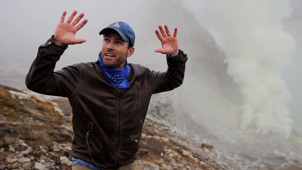 The CRAZIEST place we've been to: #Ijen volcano in #Indonesia
