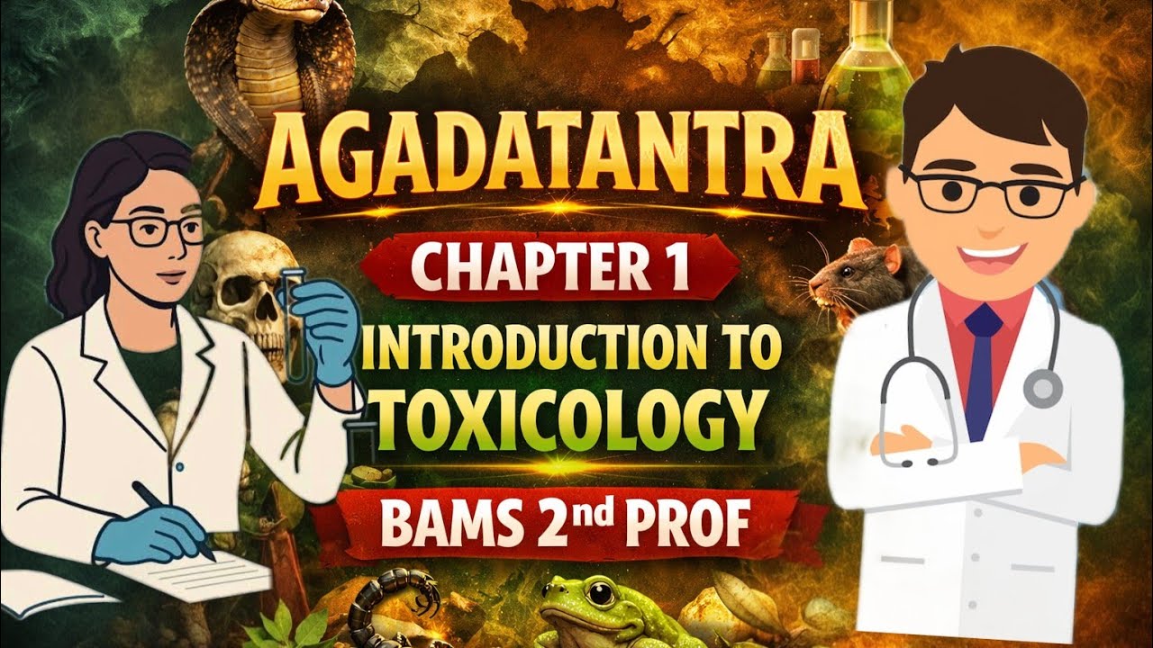 Concept of agar a tantra | Clinical Toxicology | Bams 2nd prof | what is concept of agada tantra? 