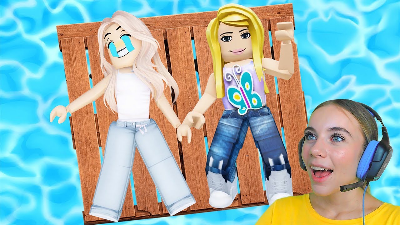 ЗАСТРЯЛИ В ОКЕАНЕ в ROBLOX! С АЛЁНОЙ