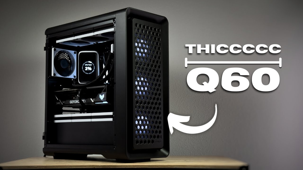 The biggest AIO screen! OREO PC Build ft. FSP [RTX 4080 Super | Ryzen 7 7800X3D]