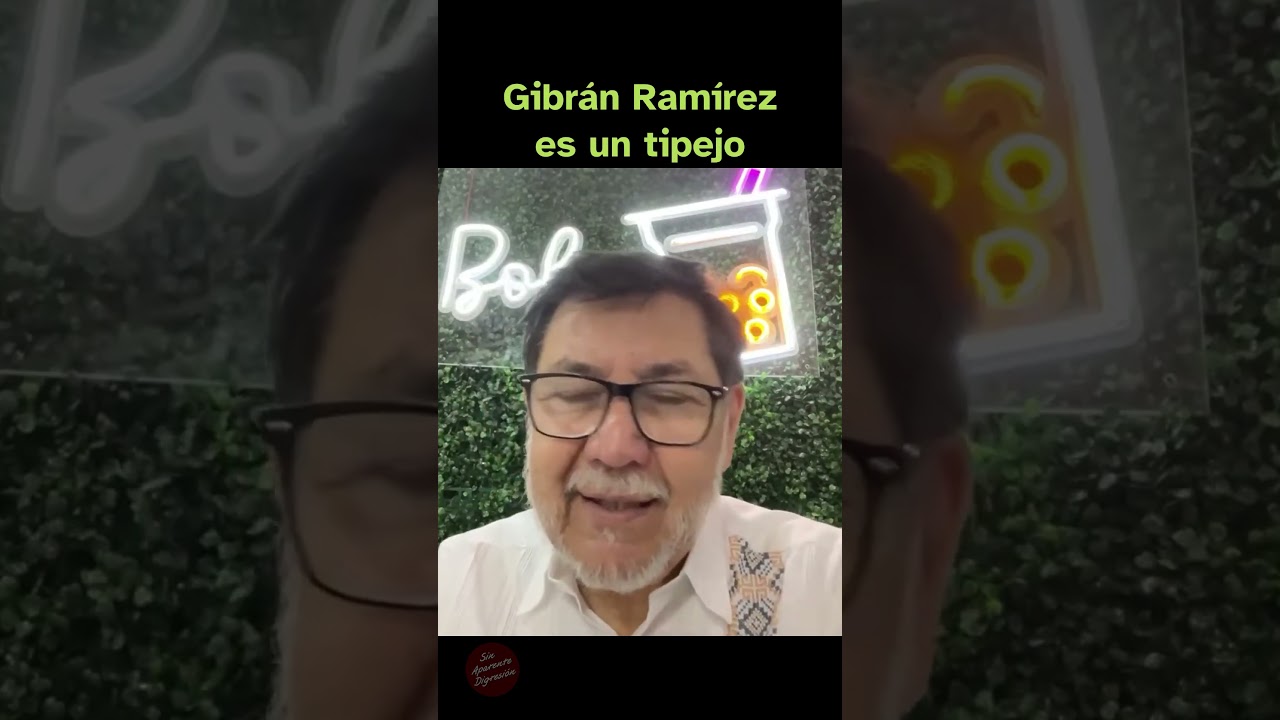 Gibr&aacute;n Ram&iacute;rez es un tipejo &mdash; #SinAparenteDigresi&oacute;n
