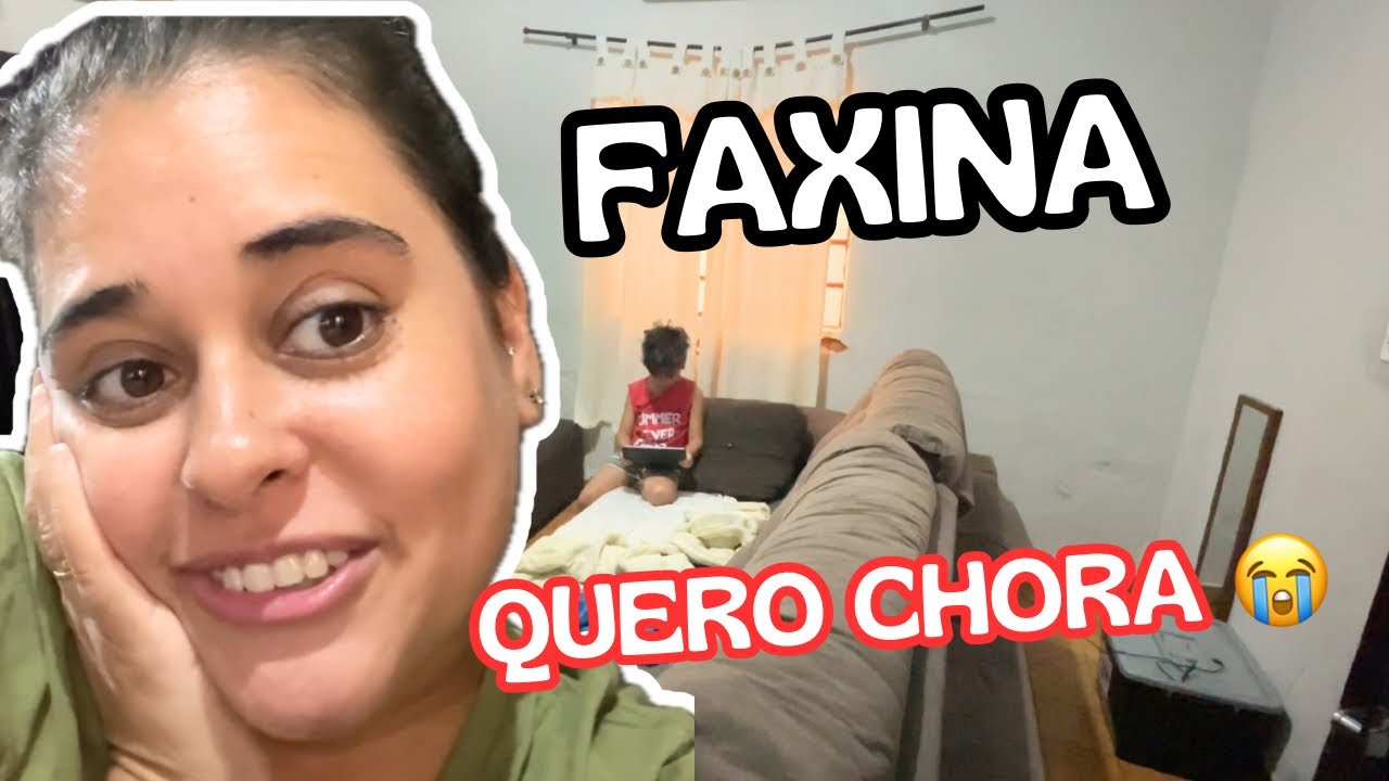 FAXINA DE SEXTA FEIRA l SOU CHORONA #vlog #dailyvlog