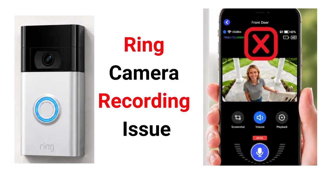 Ring Camera Recording Issue? Solved!