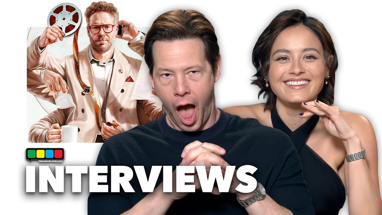 Chase Sui Wonders & Ike Barinholtz on The Studio, Working with Seth Rogen, Martin Scorsese, & Tetris