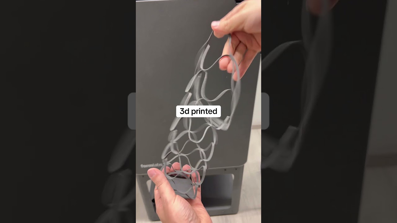 3d printed special bag with TPU and SLS technology @Formlabs