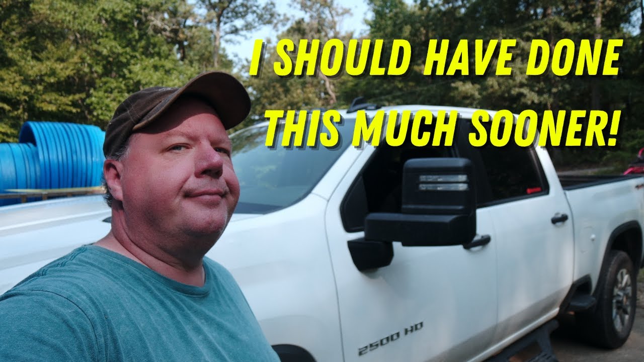 How to rotate tires and reset the TPMS: 2021 Chevy Silverado 2500 HD and other Chevy and GMC trucks.