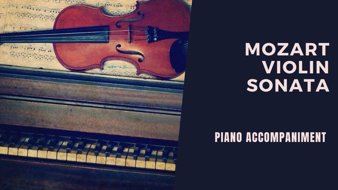 Mozart violin sonata K 301 in G major / Piano accompaniment / Allegro Spirito - Allegro