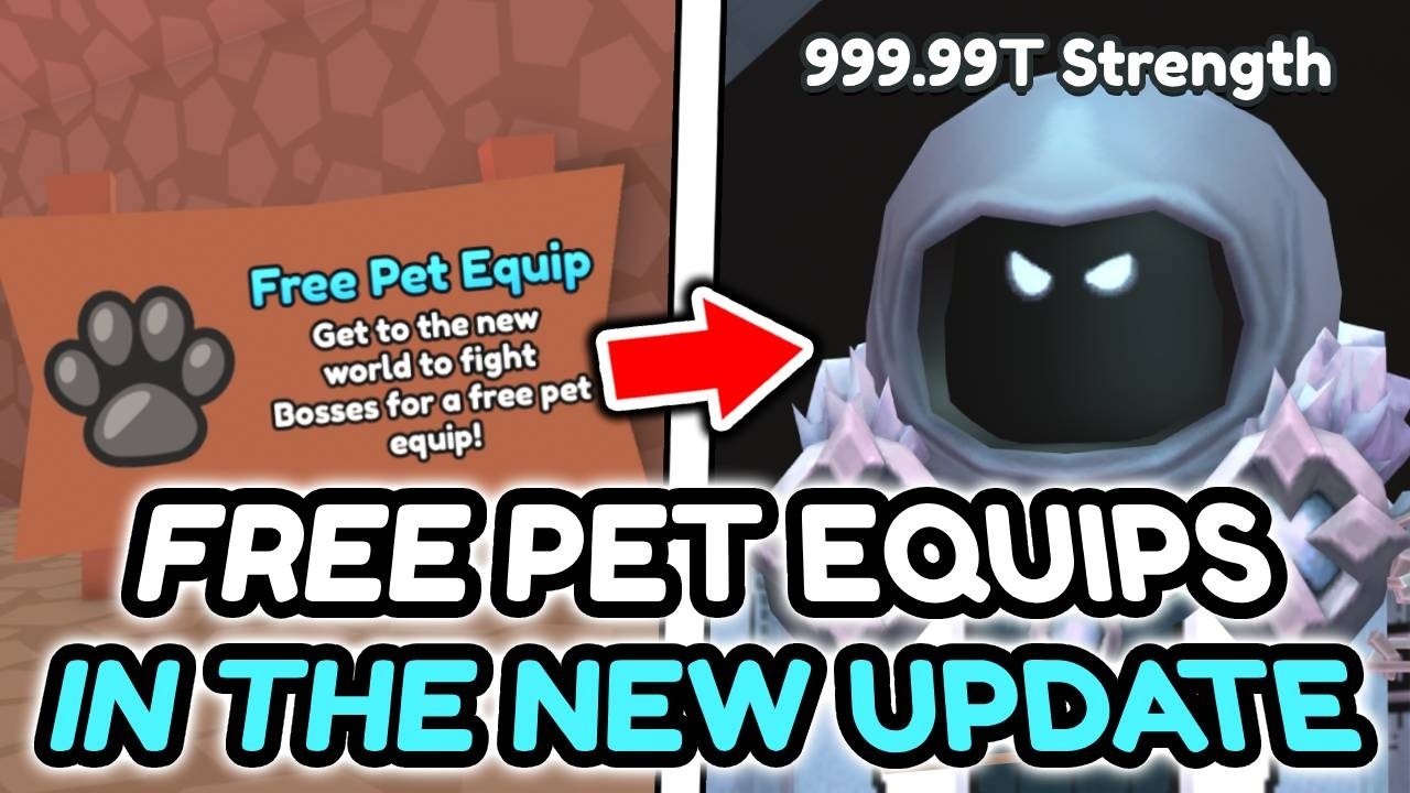 The NEW Update Gives FREE PET EQUIPS In Roblox Arm Wrestling Simulator