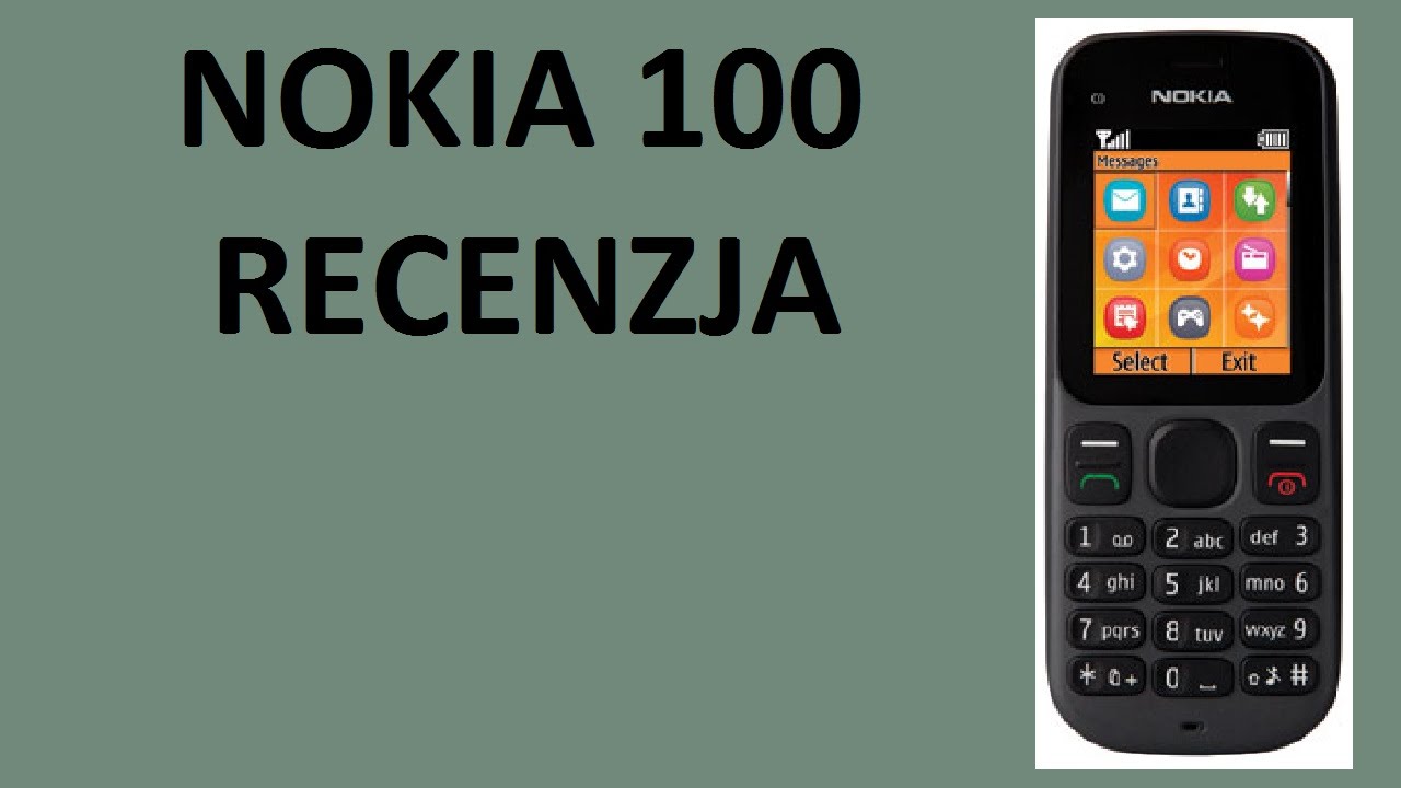 Nokia 100 RECENZJA TELEFONU