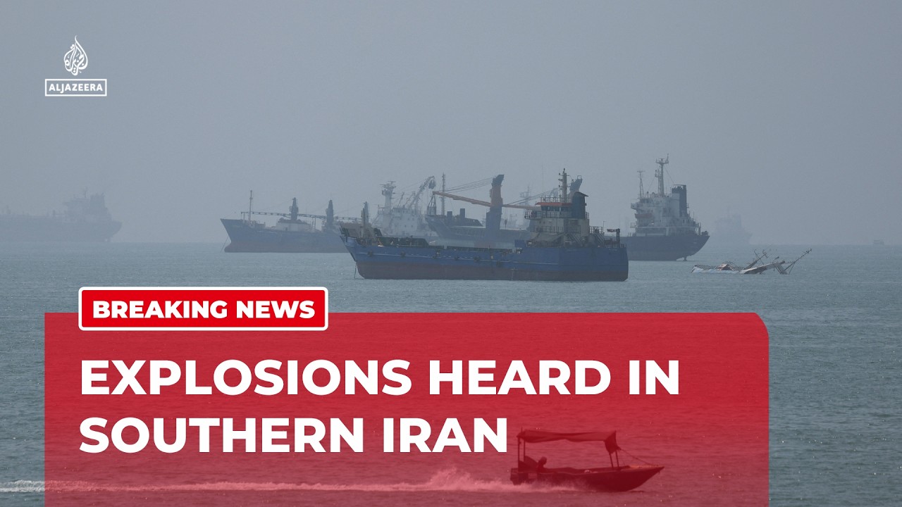 Breaking: explosions heard in southern Iran