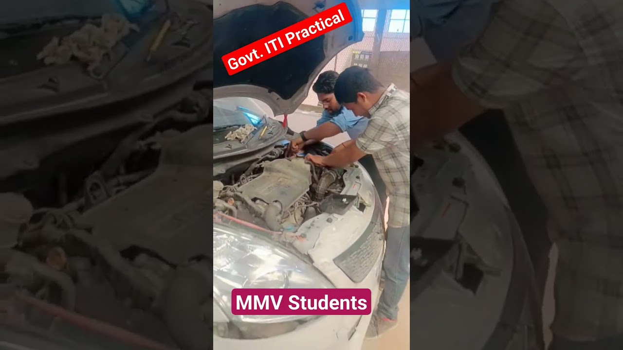 ITI mmv trade Practical 2025 #iti #automobile #iti @madhuban_iti_classes