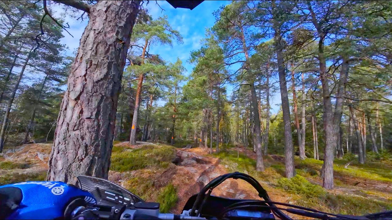 Technical enduro track |  YAMAHA WR450F 2024 | Tuvängen Södertälje