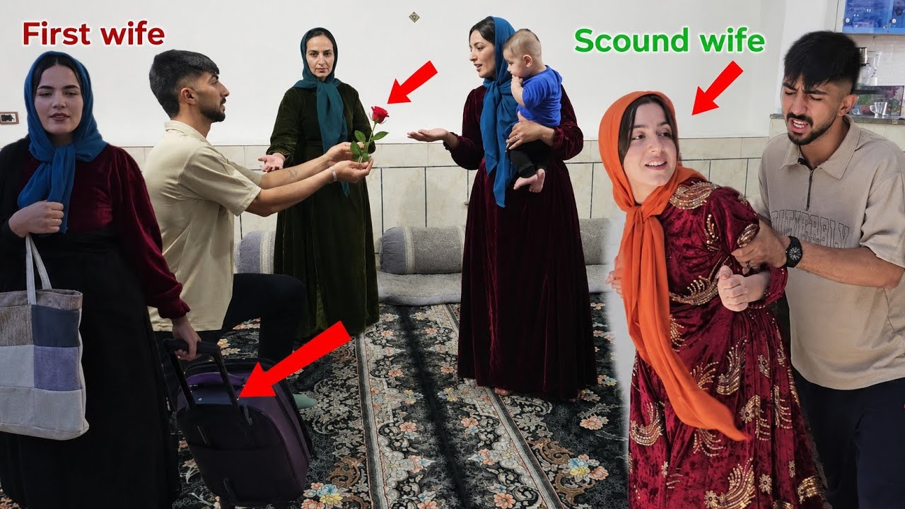  The evil second wife becomes a victim of Ahmad's emotional conflict with the first wife! 