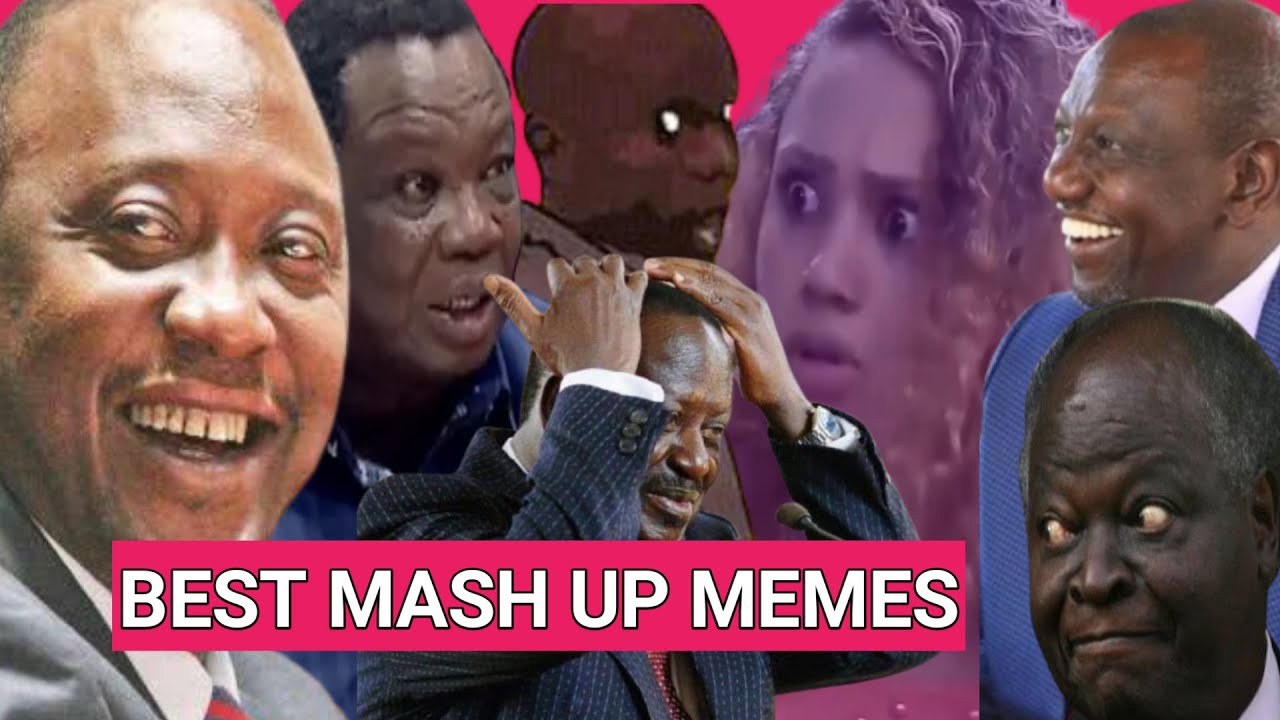 PERFECT MASH UP MEMES: UHURU, RUTO, NGANGA, ATWOLI, LONYANGAPUO