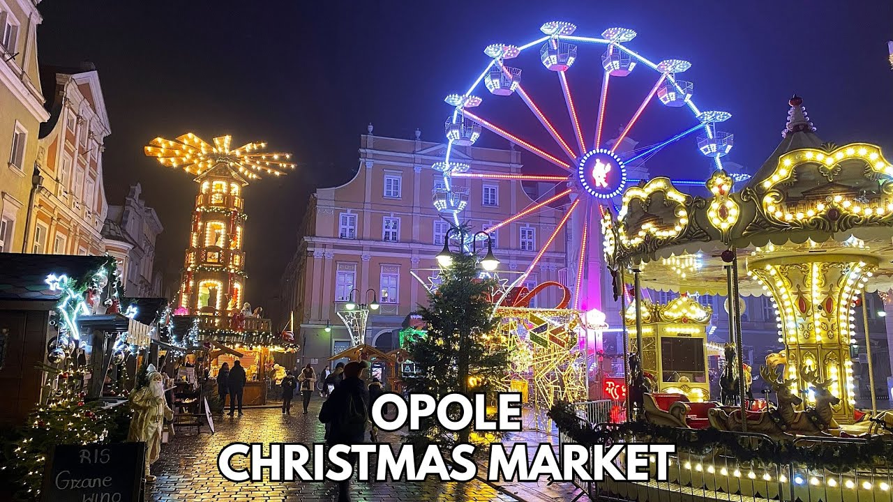 Opole, Poland's Christmas Market - Jarmark Bożonarodzeniowy - Walking Tour