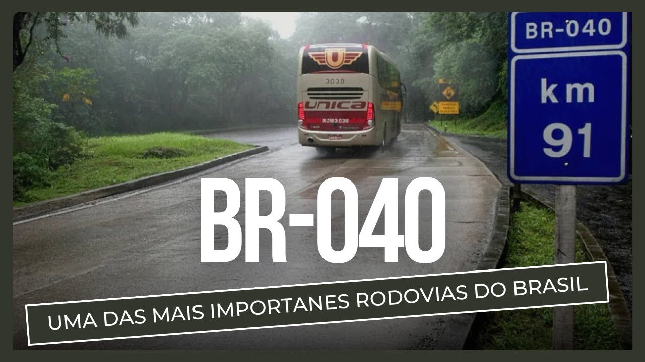 A famosa rodovia BR-040