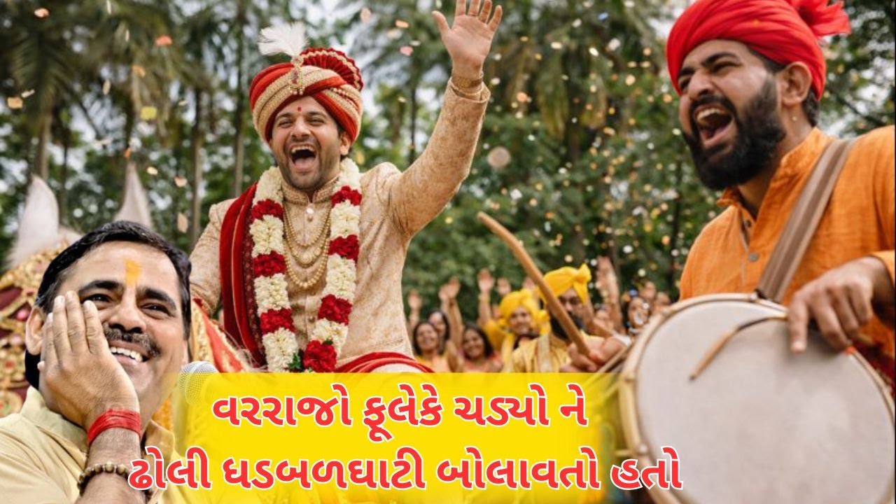 વરરાજ ફૂલેકે ચડ્યો ને ઢોલી ધડબળઘાટી બોલાવતો હતો : માયાભાઈ આહિર #bhaywah