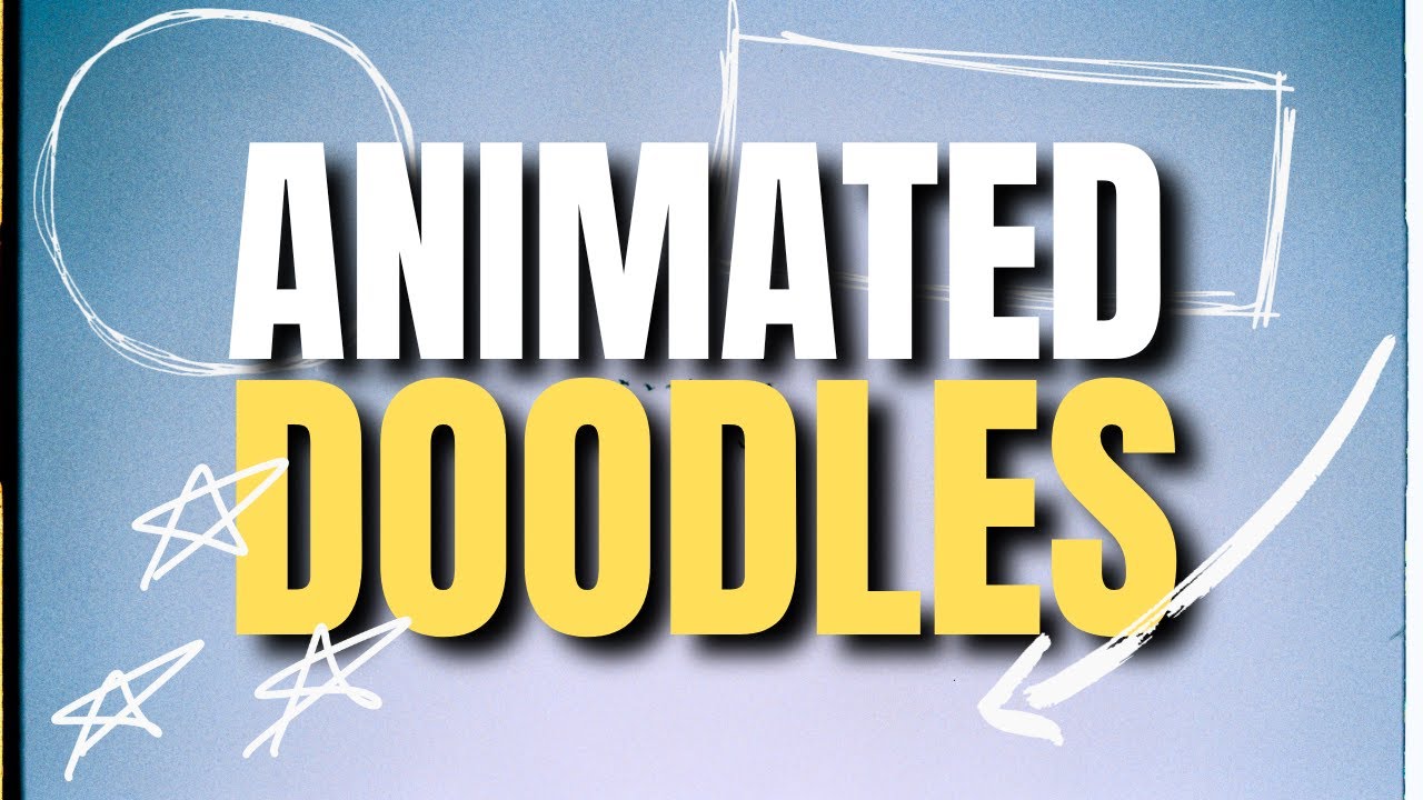 FREE Scribble ANIMATION Effects- No Plugins (DaVinci Resolve, Premiere Pro, FCP)