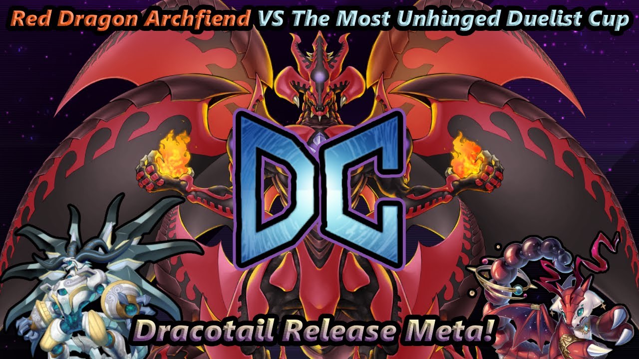Red Dragon Archfiend VS The Most Unhinged Duelist Cup! Dracotail Release meta Yu-Gi-Oh! Master Duel!