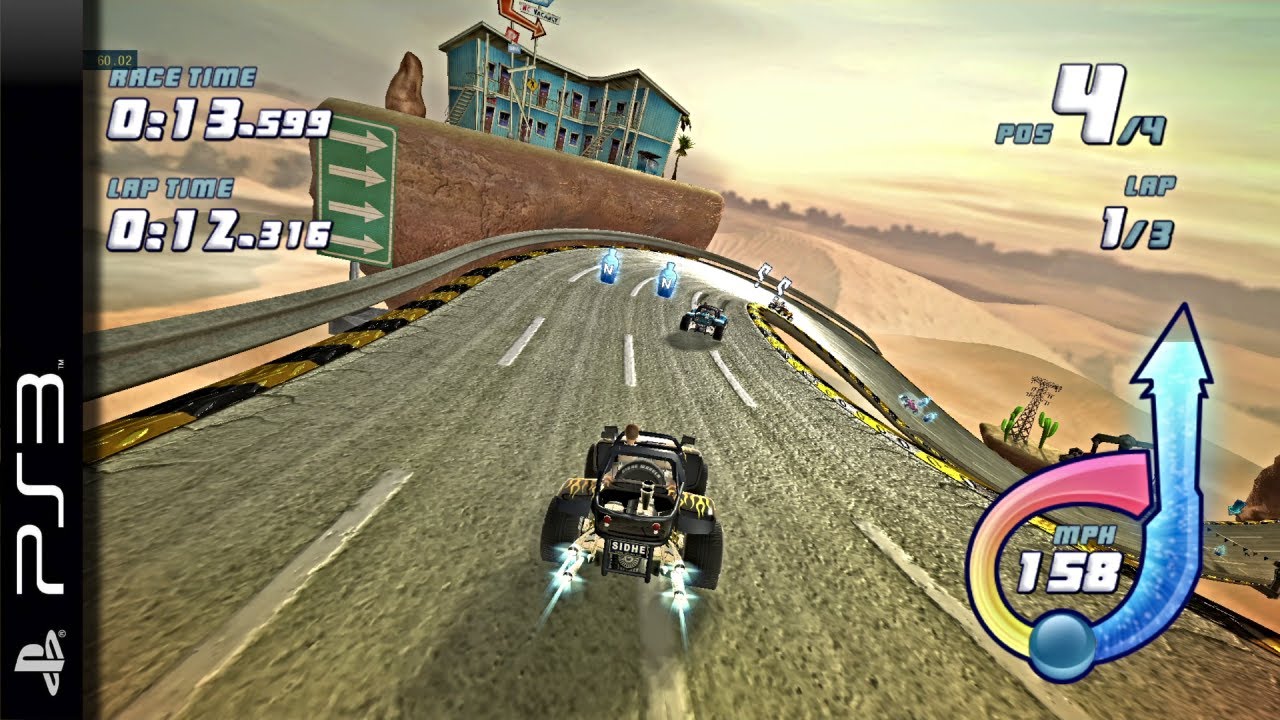 GripShift (PS3) | HD Gameplay | RPCS3 0.0.29