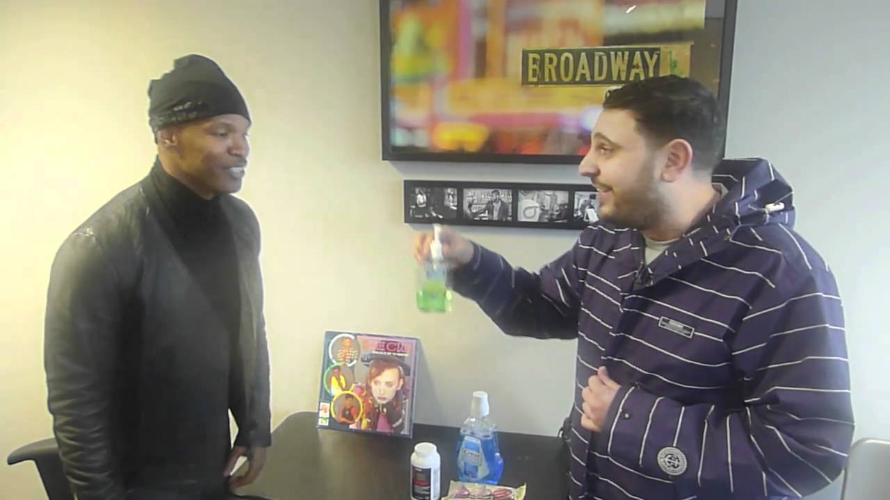 Jaime Foxx interview at Power 106 w/ Dj Vick One