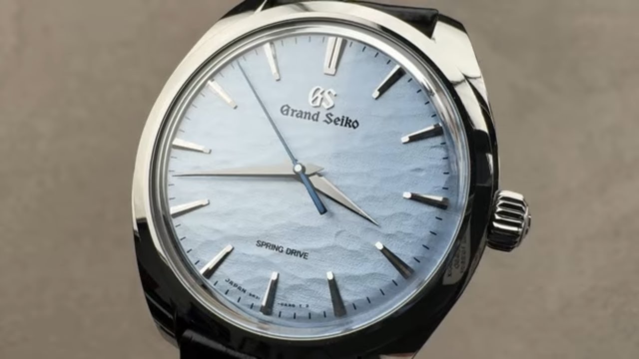 Обзор часов Grand Seiko Spring Drive Omiwatari SBGY007 Grand Seiko