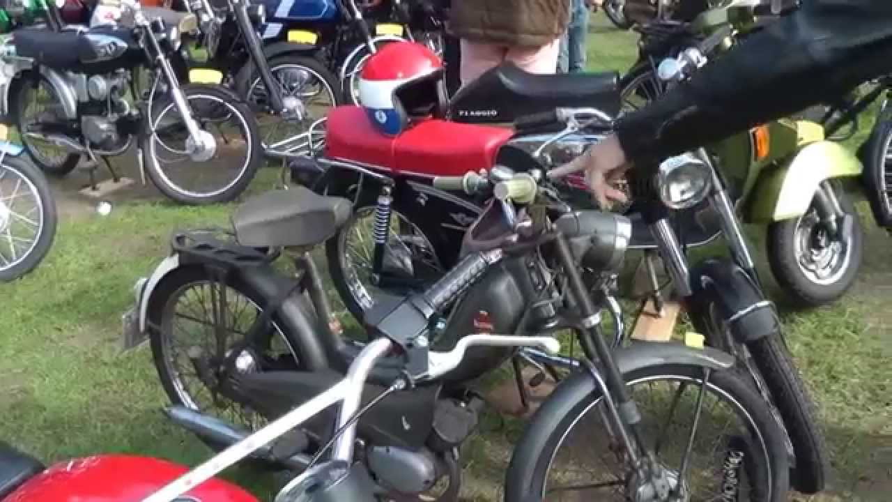 Veteranen oud maar sterk in Woerden oude brommers motoren zaterdag 27-09-2014