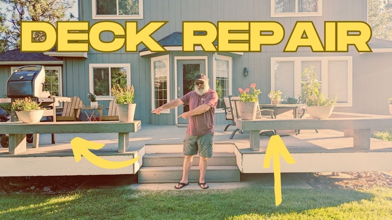 Deck Revival: Rehabilitating and Transforming a Neglected Outdoor Space!