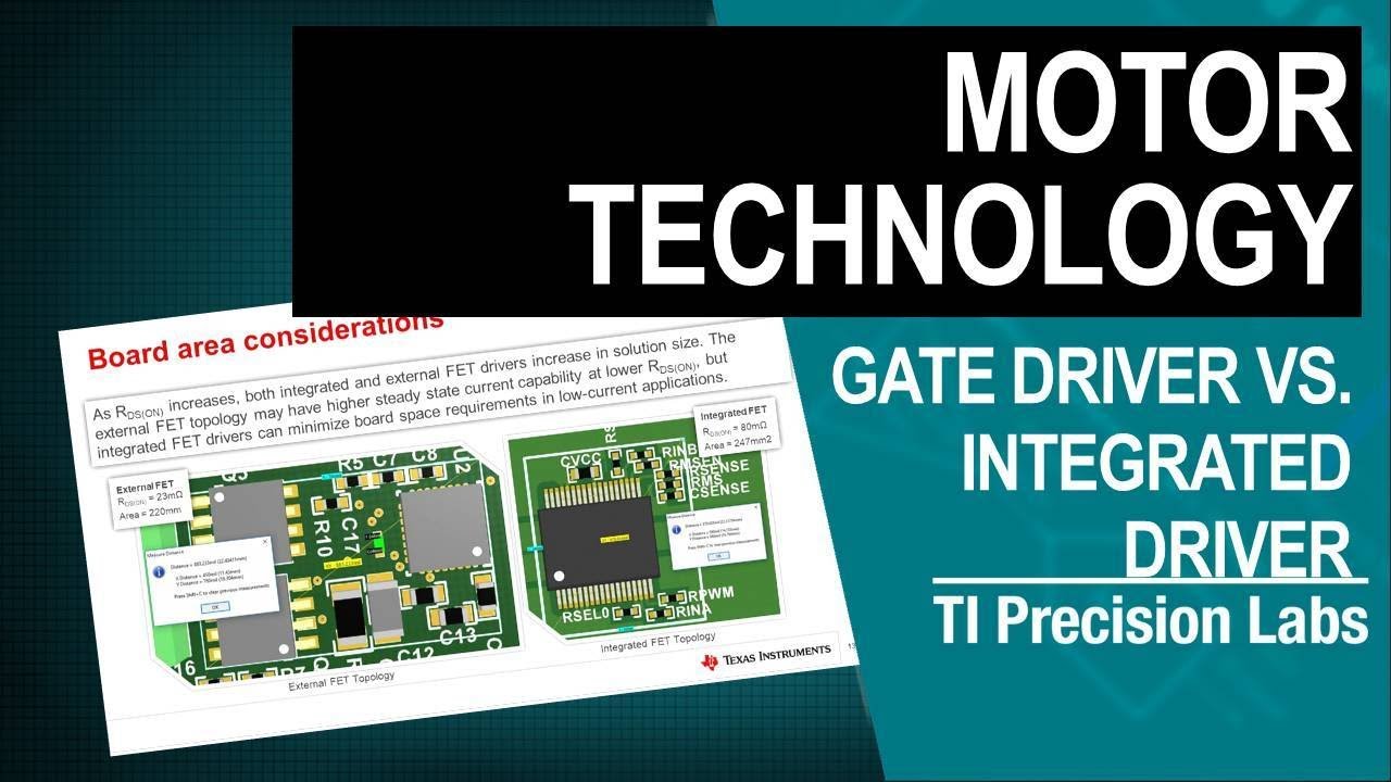 Gate driver vs. integrated driver